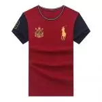 ralph lauren t-shirt with logo big pony 8 an crown r66261 roug bleu